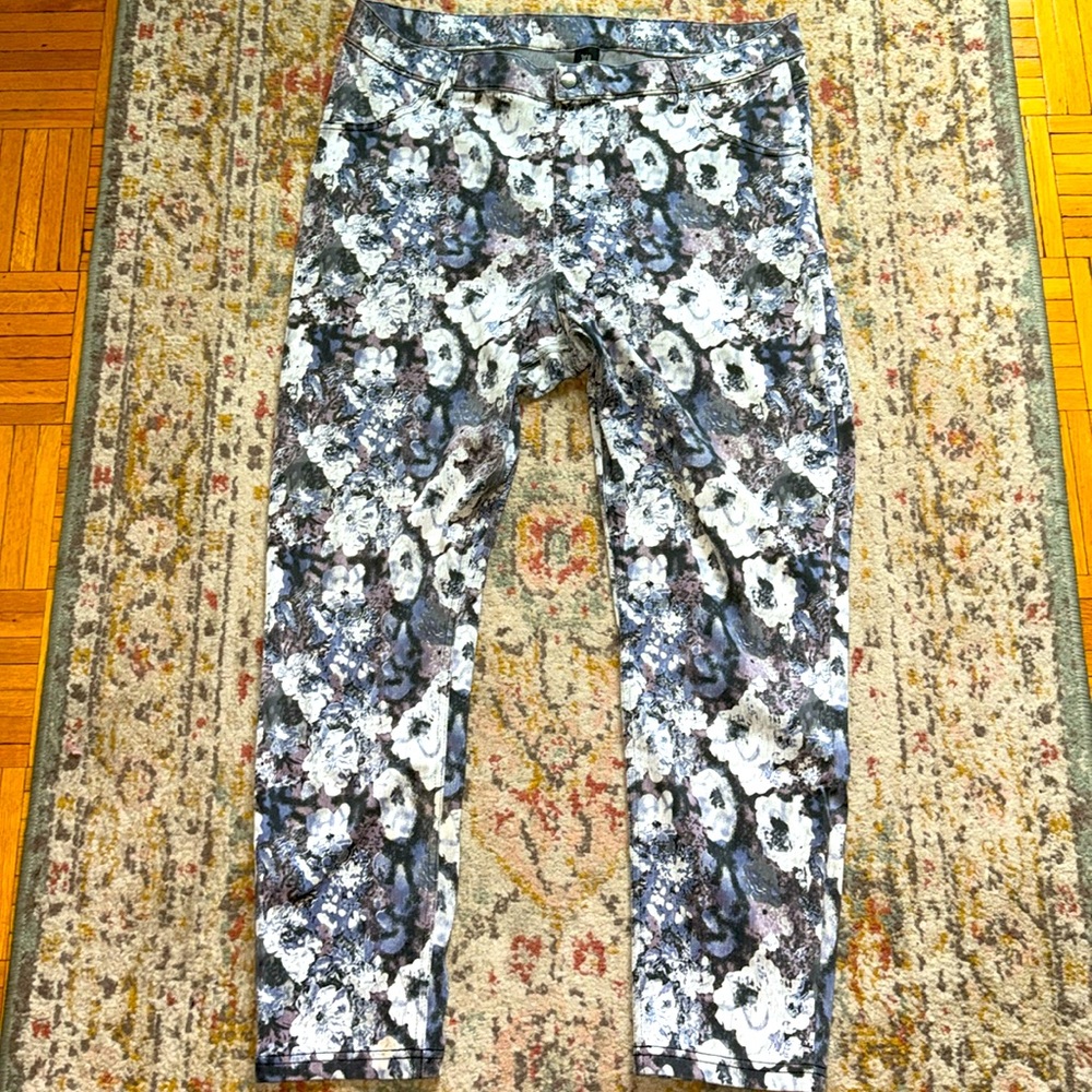 Hue floral jeggings